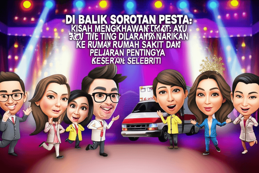 Di Balik Sorotan Pesta: Kisah Mengkhawatirkan Ayu Ting Ting Dilarikan ke Rumah Sakit dan Pelajaran Pentingnya Kesehatan Selebriti