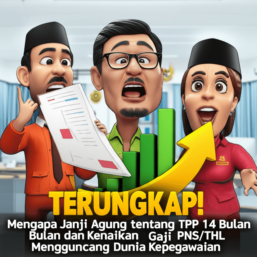 Terungkap! Mengapa Janji Agung tentang TPP 14 Bulan dan Kenaikan Gaji PNS/THL Mengguncang Dunia Kepegawaian