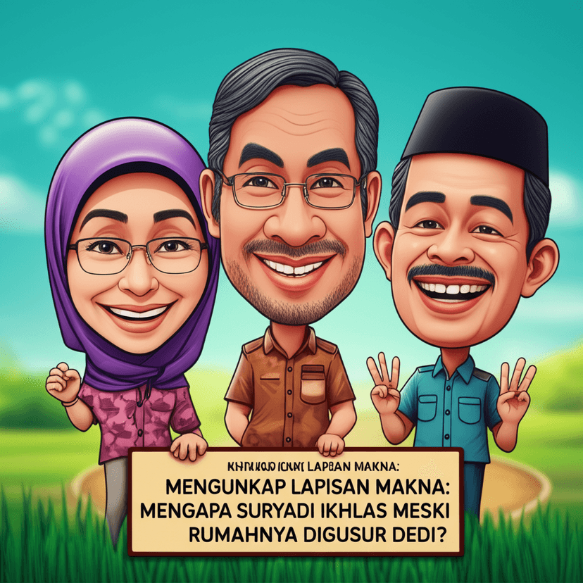 Mengungkap Lapisan Makna: Mengapa Suryadi Ikhlas Meski Rumahnya Digusur Dedi?