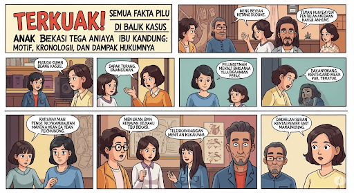 Terkuak! Semua Fakta Pilu di Balik Kasus Anak Bekasi Tega Aniaya Ibu Kandung: Motif, Kronologi, dan Dampak Hukumnya