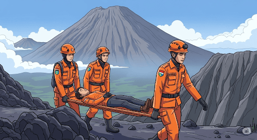 Tragedi Mendalam di Rinjani: Basarnas Pastikan Pendaki Brasil Meninggal Dunia, Mengungkap Kronologi dan Tantangan Evakuasi Dramatis