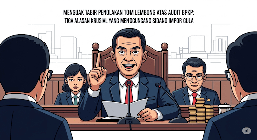 Menguak Tabir Penolakan Tom Lembong atas Audit BPKP: Tiga Alasan Krusial yang Mengguncang Sidang Impor Gula