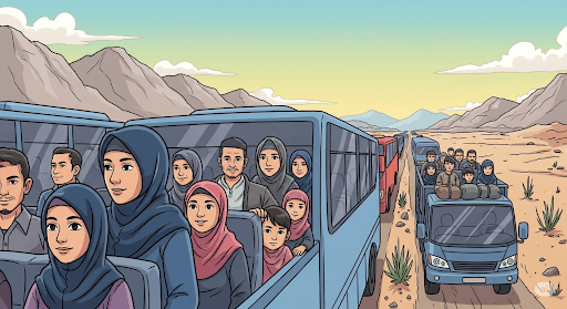 Melintasi Daratan Penuh Ketidakpastian: Kisah Lelah 6 Hari Evakuasi WNI dari Iran Lewat Jalur Darat