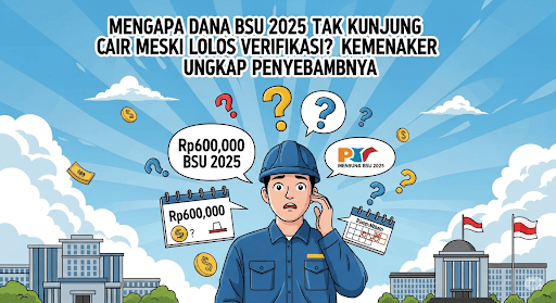 Mengapa Dana BSU 2025 Tak Kunjung Cair Meski Lolos Verifikasi? Kemenaker Ungkap Penyebabnya