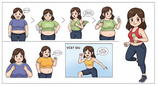 Mewujudkan Berat Badan Ideal: Menguak Perjalanan Vicky Shu Menurunkan 10 Kilogram Demi Kesehatan dan Penampilan Optimal