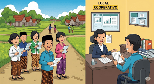 Peluang Baru Ekonomi Desa: Kopdes Merah Putih Bisa Ajukan Pinjaman Modal Mulai 1 Juli 2025