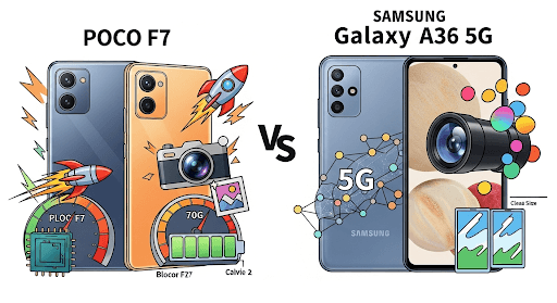 Mengapa Anda Perlu Mengintip Adu Spesifikasi dan Harga POCO F7 yang Baru Dirilis Melawan Samsung Galaxy A36 5G?