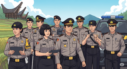 daftar hasil mutasi pamen polda sulsel juni