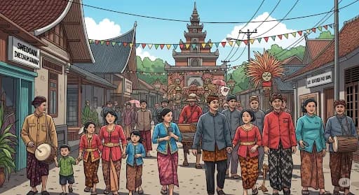 Camat Manggar Lepas Kirab Budaya di Apresiasi Desa Budaya 2024: Lima Desa Terbaik Raih Penghargaan