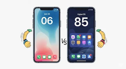 Duel Desain iOS 26 vs HyperOS: Siapa Lebih Unggul di Mata Pengguna?