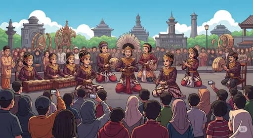 Eroh Bebaya ke-7: Pesona Budaya Kutai Kartanegara Pukau Ribuan Penonton di Titik Nol Yogyakarta