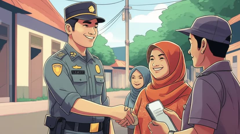 Bhabinkamtibmas Kalurahan Bantul Aktif Sambangi Warga, Jaga Keamanan Lingkungan Bersama