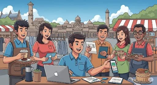 Akulaku Finance Indonesia Perkuat UMKM Yogyakarta Lewat Literasi Keuangan Digital