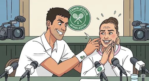 Novak Djokovic Bikin Geger Konferensi Pers Aryna Sabalenka Jelang Wimbledon: Beri &#8216;Nasihat&#8217; Kocak!