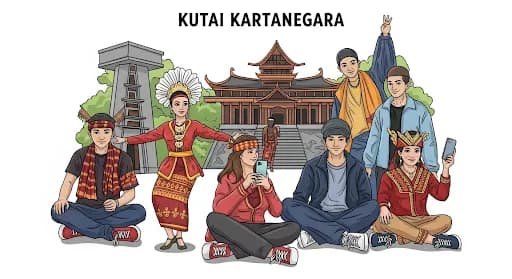Eroh Bebaya Kukar Sukses Pukau Yogyakarta, Budaya Kutai Menggema di Titik Nol Kilometer!