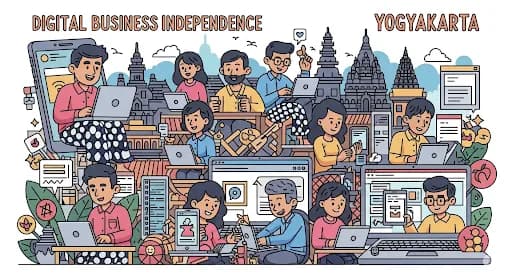 Jogja Jadi Contoh Kemandirian Bisnis Digital Nasional, Apa Rahasianya?