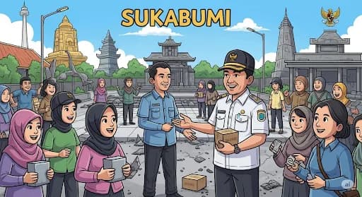 Dedi Mulyadi Janjikan Ganti Rugi Rp 100 Juta untuk Rumah Dirusak di Sukabumi