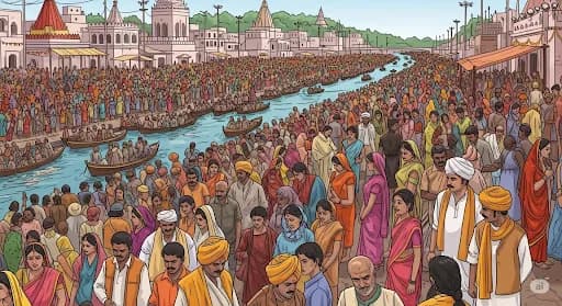 Investigasi BBC Ungkap Kematian &#8216;Tersembunyi&#8217; di Festival Kumbh Mela India, Jumlah Korban Asli Jauh Melampaui Data Resmi