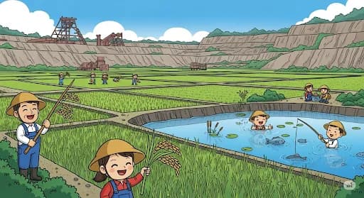 Bahlil Dorong Lahan Bekas Tambang Jadi Pusat Pertanian dan Perikanan, Apa Manfaatnya?
