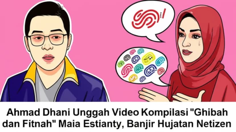 Ahmad Dhani Unggah Video Kompilasi &#8216;Ghibah dan Fitnah&#8217; Maia Estianty, Banjir Hujatan Netizen