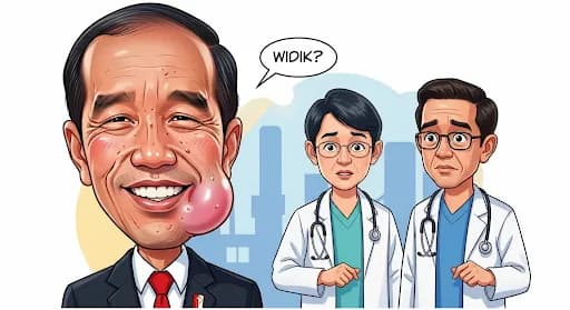 Beda Analisa Dokter Tifa dan Richard Lee Soal Kondisi Kesehatan Jokowi: Alergi, Stres, atau Autoimun?