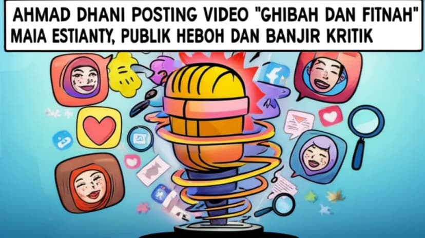 Ahmad Dhani Posting Video &#8216;Ghibah dan Fitnah&#8217; Maia Estianty, Publik Heboh dan Banjir Kritik