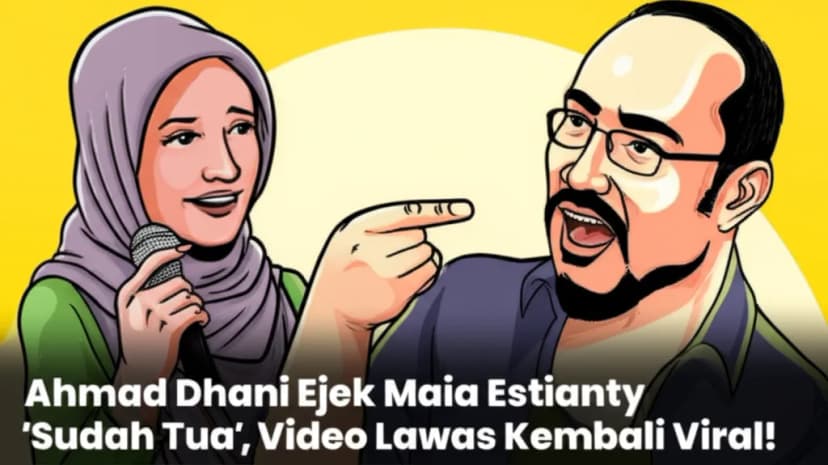 Ahmad Dhani Ejek Maia Estianty &#8216;Sudah Tua&#8217;, Video Lawas Kembali Viral!