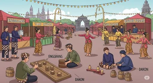 Budaya Kukar Memukau di Titik Nol Yogyakarta: Eroh Bebaya ke-7 Jadi Jembatan Budaya IKN