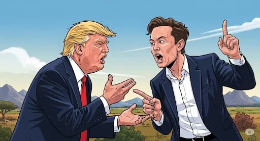 Panas! Trump Ancam Deportasi Elon Musk ke Afrika Selatan, Ada Apa?