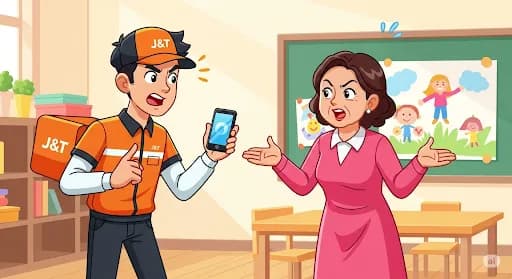Disdik Sampang Panggil Guru ASN Pelaku Penganiayaan Kurir JNT yang Viral