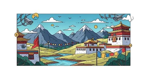 Tibet dalam Senyap: Kisah Warga Hidup di Bawah Pengawasan Ketat Beijing