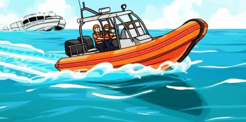 Basarnas Banyuwangi Terjunkan Kapal RIB, Intensif Cari Korban Kapal Tenggelam di Selat Bali