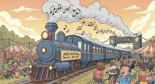 Prambanan Jazz 2025: KAI Beri Diskon Tiket Kereta Api 20%, Begini Cara Mendapatkannya!