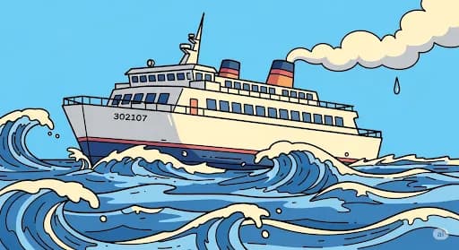 Dugaan Penyebab KMP Tunu Pratama Jaya Tenggelam di Selat Bali: Kebocoran Mesin dan Cuaca Ekstrem