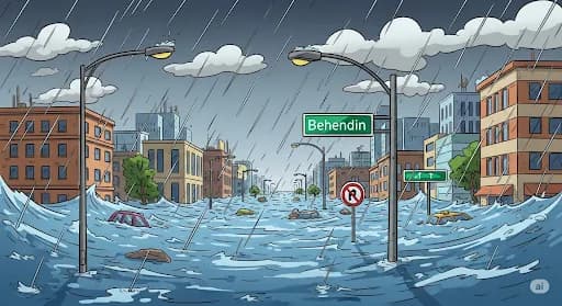 51 RT Terendam Banjir di Jakarta Selatan &#038; Jakarta Timur Minggu Pagi: Cawang Terparah