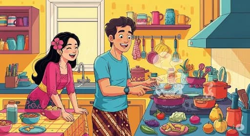 Amanda Rawles Ungkap Kebahagiaan Sebulan Menikah dengan Adriel Susanteo: Suami Jago Masak!