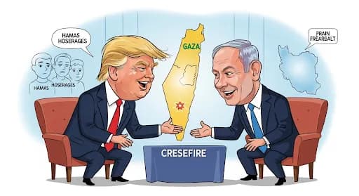 Trump dan Netanyahu Bertemu: Bahas Gencatan Senjata Gaza, Sandera Hamas, dan Iran