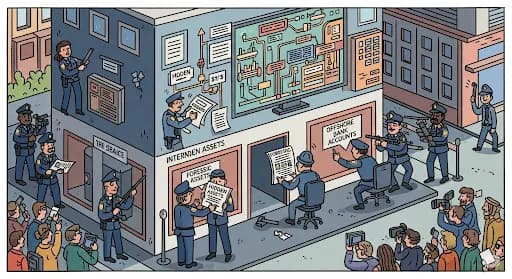 Geger! Penggerebekan Besar Polisi Bersenjata di Rumania Sasar Sindikat Internasional hingga Dugaan Kudeta