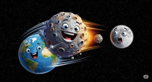 Bukan Bumi! Asteroid Raksasa 2024 YR4 Diprediksi Tabrak Bulan pada 2032: Bersiap Saksikan Fenomena Langka!