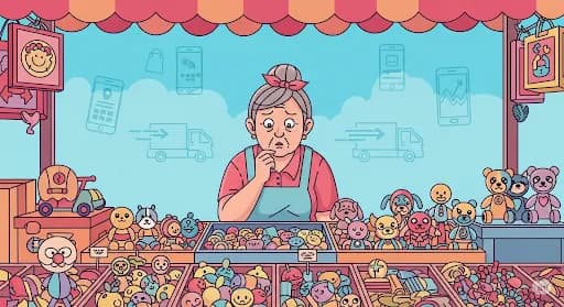 **Jeritan Hati Pedagang Mainan Asemka: Sepi Pembeli, Omzet Anjlok Tergerus Online**