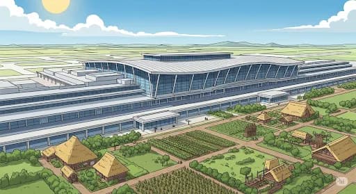Bandara YIA Megah, Kulon Progo Masih &#8216;Melarat&#8217;: Mengurai Janji &#8216;Aerotropolis&#8217; yang Belum Terwujud