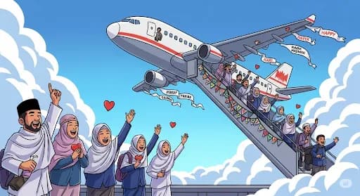 Sukses! Kloter Terakhir Jemaah Haji Terbang Madinah, Ketua PPIH Ucap Alhamdulillah atas Kelancaran Pemulangan