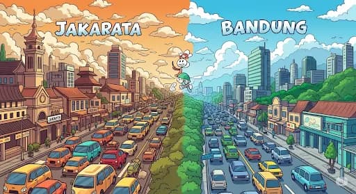 Saling Sindir Gubernur: Dedi Mulyadi Sebut Macet Bandung &#8216;Terasa Dingin&#8217; Dibanding Jakarta