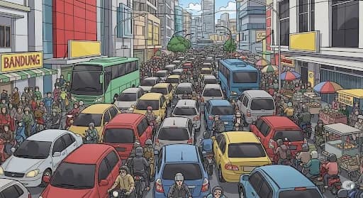 Awas Bandung Macet Akhir Pekan 12-13 Juli 2025: Banyak Acara Besar Siap Padati Kota!