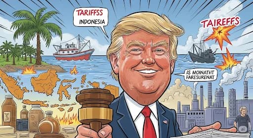 Keputusan Trump Soal Tarif 32%: Harapan Jadi Petaka Ekonomi Indonesia?