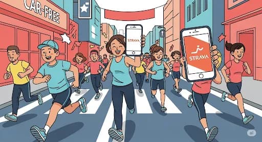 CFD Jadi Ladang Cuan Joki Strava: Tren Lari Demi Eksistensi di Medsos