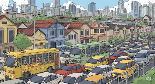 Bandung, &#8216;Juara&#8217; Kota Termacet di Indonesia: Bongkar Akar Masalah Versi MTI hingga Harapan Angkot Pintar