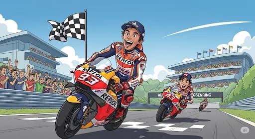 Marc Marquez Tak Terbendung! **Hasil MotoGP Jerman 2025 Marc Marquez Berjaya** di Sachsenring