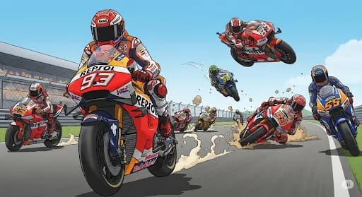 Marc Marquez Juarai MotoGP Jerman 2025: Dominasi Sempurna di Tengah Berjatuhannya Para Rival!