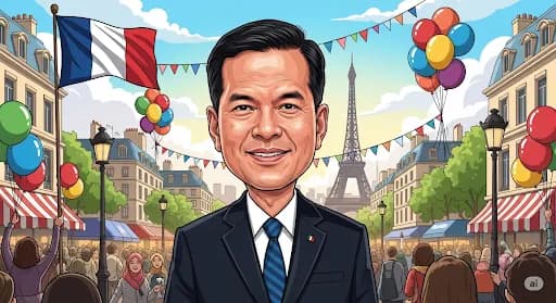 Usai Brussel, Prabowo Tiba di Paris: Tamu Kehormatan di Perayaan Bastille Day
